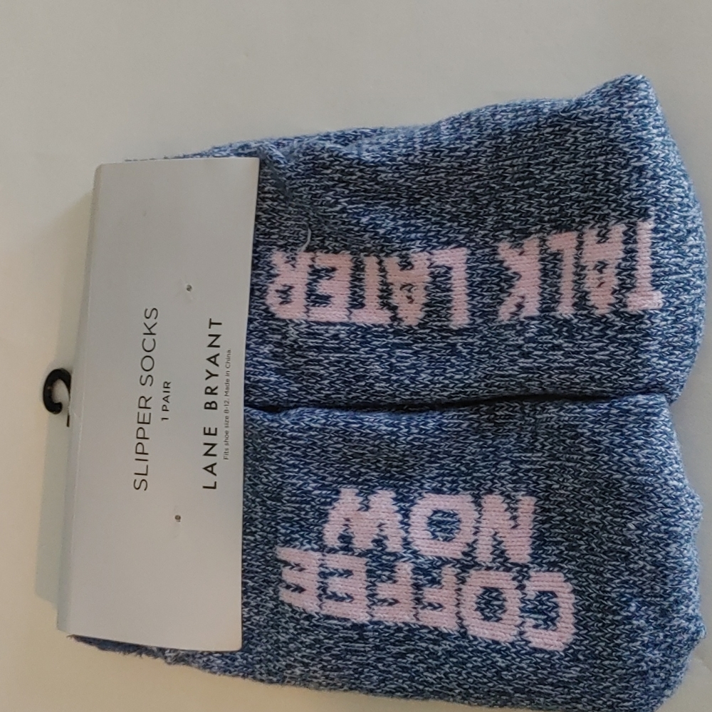 Lane Bryant cosy slipper socks